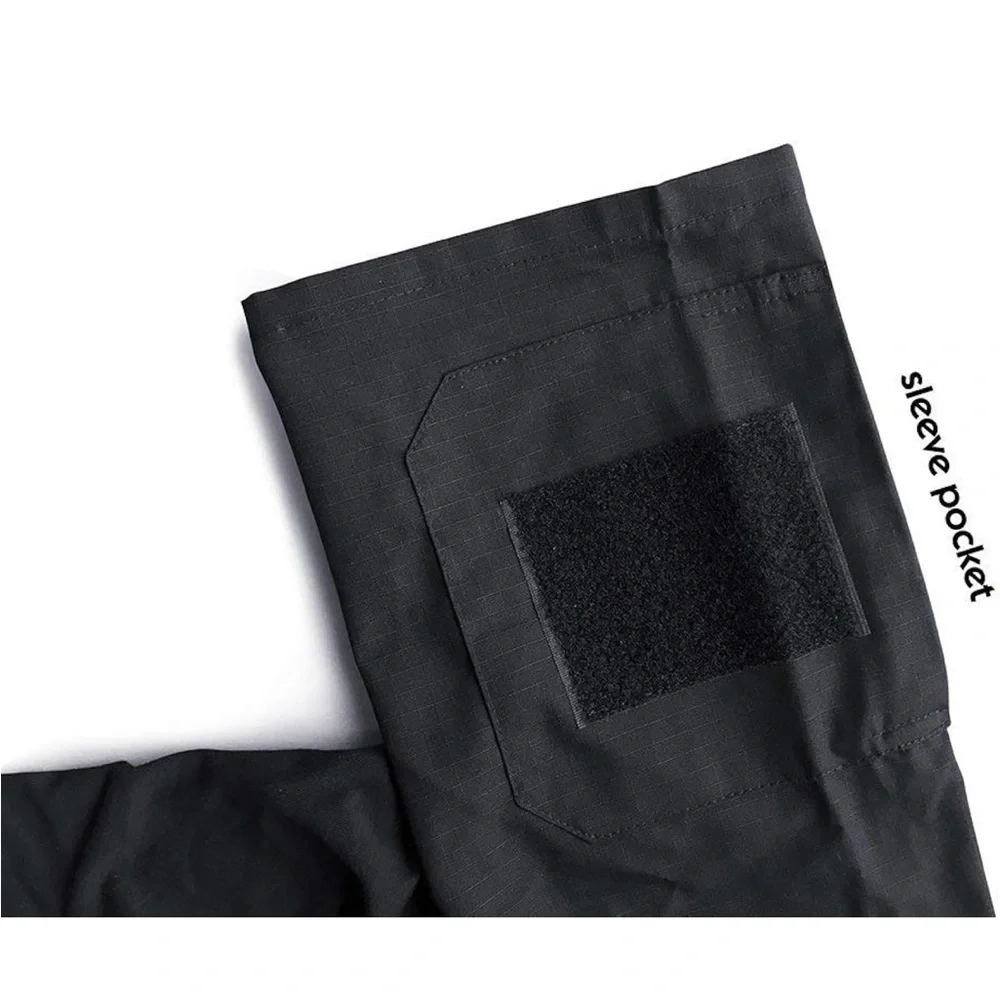 Men's Black Tactical Shirt - Picture 4 of 4